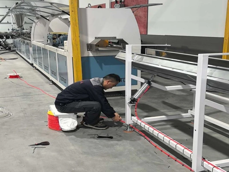 WPC produktionslinje uppnår stabil drift i Quebec, Kanada