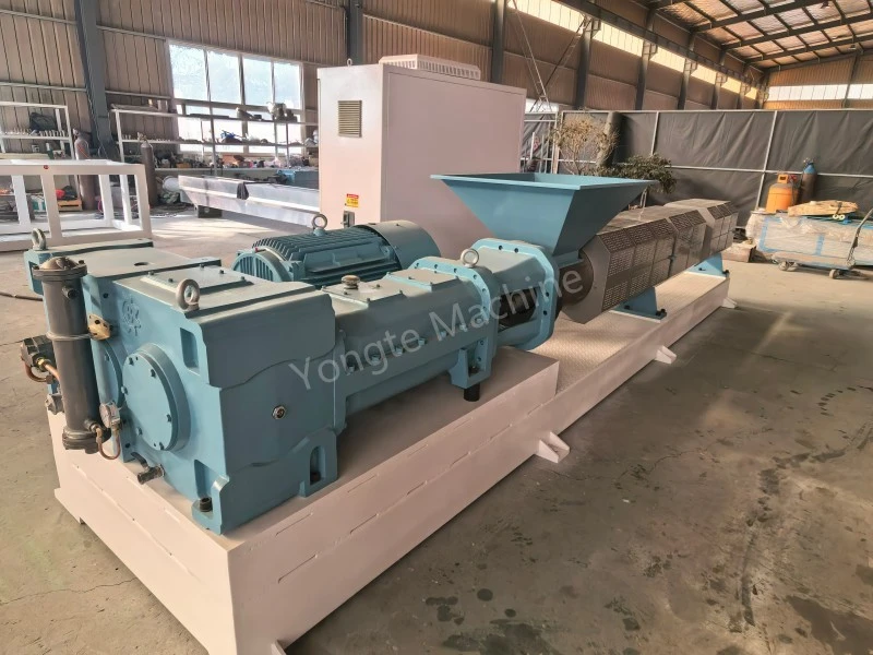 Extruderingsmaskin för plaståtervinning