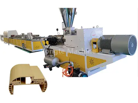WPC Dörrprofil Extrusion Line